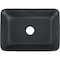 Castello Usa Arete Tempered Glass Bathroom Vessel Sink - Black CB-VC-1-MBV-18 - alternate 3